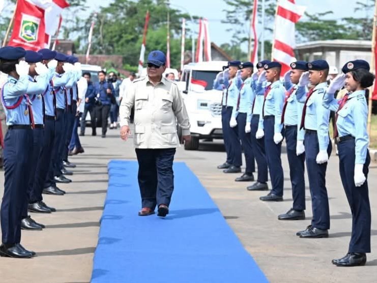 Presiden Prabowo Resmikan SMA Taruna Nusantara Malang