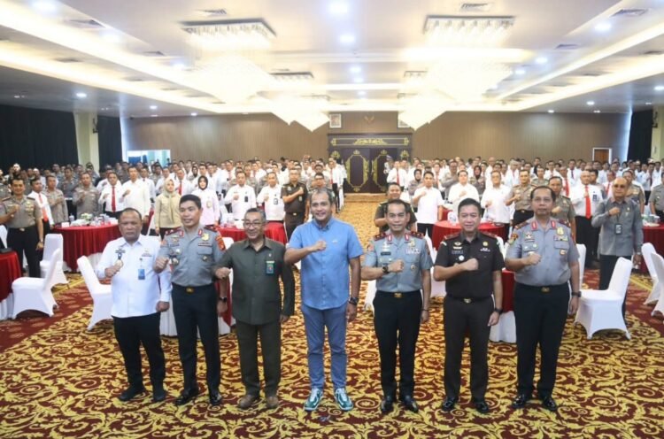 Wamenkum RI Sosialisasikan KUHP dan KUHAP di Polda Sumsel, Perkuat Pemahaman Aparat Penegak Hukum