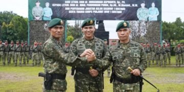 Pangdivif 1 Kostrad Pimpin Sertijab Danyonkes 1 dan Tradisi Korps Prajurit Divif 1 Kostrad