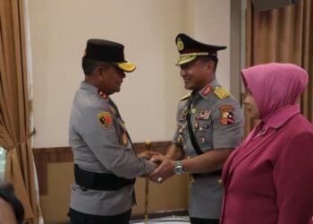Kapolda Kaltim Pimpin Sertijab Wakapolda dan Sejumlah Pejabat Utama