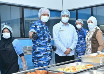 Pastikan Makanan Higienis dan Bergizi, Lanud Husein Sastranegara Tinjau Operasional Perdana SPPG 06