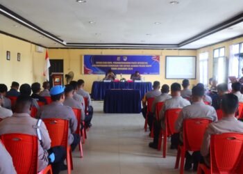 Kapolres Mappi Pimpin Sosialisasi DIPA  Dan Penandatanganan Fakta Integritas Tahun Anggaran 2026