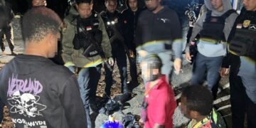 Cegah Gangguan Kamtibmas, Regu Siaga II Polres Jayawijaya Sisir Malam Kota Wamena