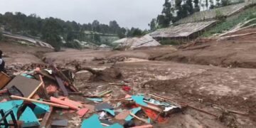 Bencana Longsor Terjadi Di Kaki Gunung Burangrang Kab. Bandung Barat