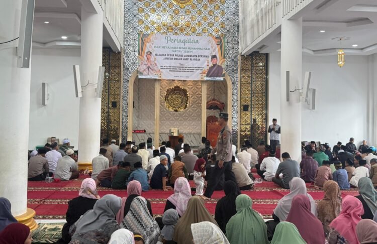 Polres Jayawijaya Peringati Isra Mi’raj Nabi Muhammad SAW 1447 H/2026 M