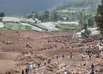 Pompa Bertekanan Tinggi Jadi Andalan Diskarmatan Kota Bandung Cari Korban Longsor Cisarua