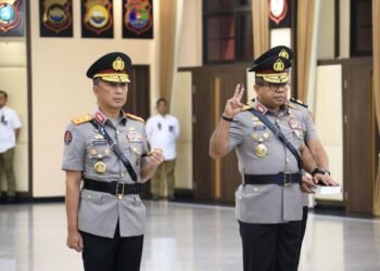 Kapolri Pimpin Sertijab Pejabat Utama dan Kapolda Jajaran