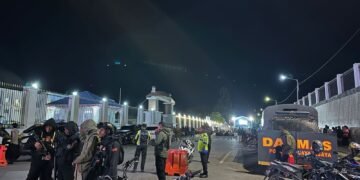 Polres Jayawijaya Amankan Ibadah KKR Peringatan 171 Tahun Pekabaran Injil di Tanah Papua