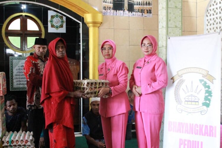 Safari Ramadhan SPN Polda Papua, Pererat Silaturahmi dan Berbagi Kepedulian dengan Masyarakat