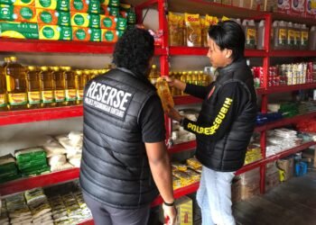 Satgas Pangan Lakukan Pemantauan Kios Pengendali Inflasi di Oksibil, Harga Komoditas Naik Akibat Biaya Transportasi Udara