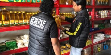 Satgas Pangan Lakukan Pemantauan Kios Pengendali Inflasi di Oksibil, Harga Komoditas Naik Akibat Biaya Transportasi Udara