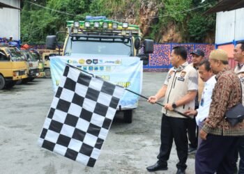 Satgas Pangan Polda Papua Lepas Distribusi 137 Ton Beras SPHP untuk Stabilkan Harga Jelang Idul Fitri