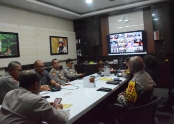 ‎Polda Papua Gelar Anev Harian Operasi Ketupat Cartenz 2026, Tekankan Sinergi dan Pelayanan Humanis