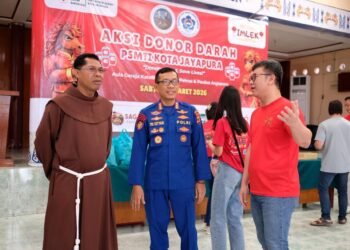 ‎Polda Papua Dukung Aksi Donor Darah PSMTI di Jayapura, Perkuat Kepedulian Kemanusiaan