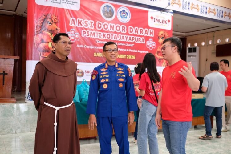 Polda Papua Dukung Aksi Donor Darah PSMTI di Jayapura, Perkuat Kepedulian Kemanusiaan