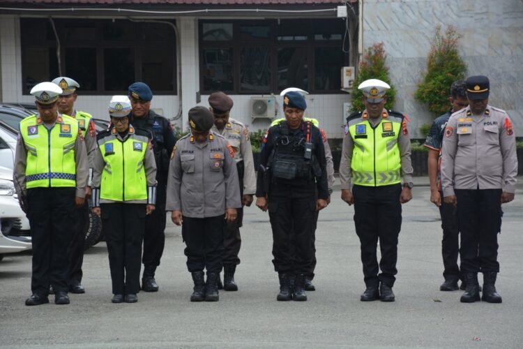 Apel Hari ke-5 Operasi Ketupat Cartenz-2026, Polda Papua Tegaskan Kesiapsiagaan Personel