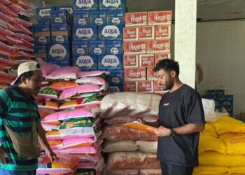 Satgas Pangan Polres Yahukimo Pantau Harga Beras di Dekai, Harga Masih Stabil