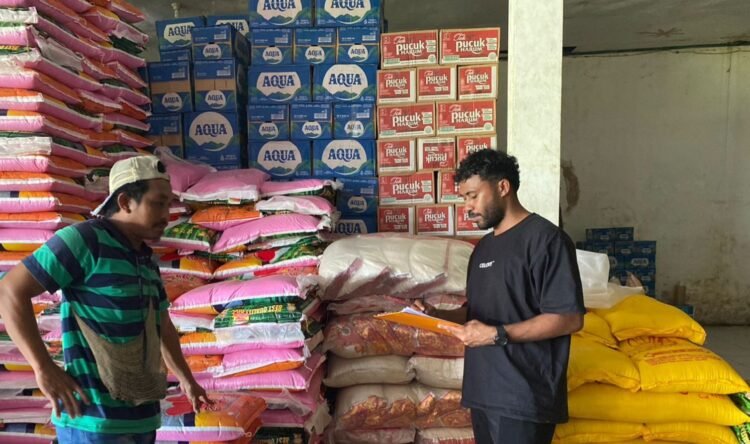 Satgas Pangan Polres Yahukimo Pantau Harga Beras di Dekai, Harga Masih Stabil