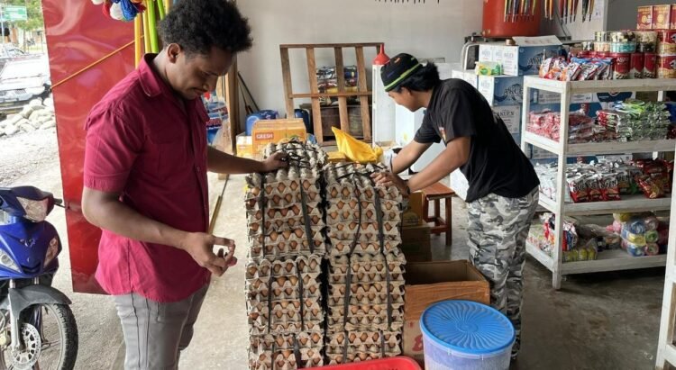 Sat Reskrim Polres Yalimo Cek Harga Bahan Pokok di Pasar Elelim, Harga Masih di Atas HET