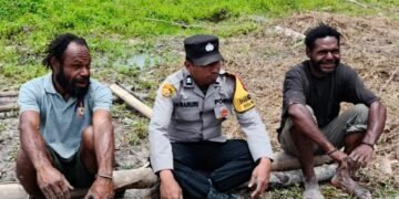 Sentuh Warga Hingga Pelosok, Bhabinkamtibmas Erageam Intensifkan DDS Demi Kamtibmas Kondusif di Mamberamo Tengah