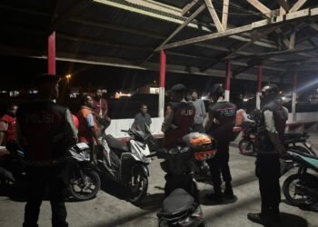 Patroli Preventif Sat Samapta Polres Sarmi Intensifkan Pengamanan, Situasi Kamtibmas Kondusif
