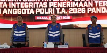 Wakapolda Papua Tegaskan Rekrutmen Polri Bersih dan Transparan dalam Penandatanganan Pakta Integritas T.A. 2026
