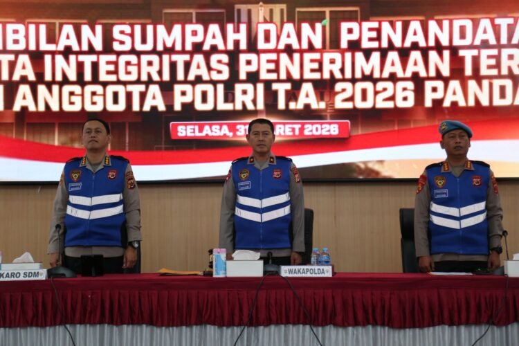 Wakapolda Papua Tegaskan Rekrutmen Polri Bersih dan Transparan dalam Penandatanganan Pakta Integritas T.A. 2026