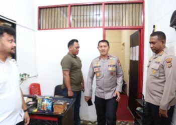 Wakapolda Papua Perkuat Pengawasan Internal, Pastikan Fasilitas dan Pelayanan Polresta Jayapura Kota Optimal