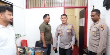Wakapolda Papua Perkuat Pengawasan Internal, Pastikan Fasilitas dan Pelayanan Polresta Jayapura Kota Optimal