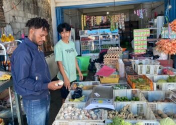 Polres Jayawijaya Lakukan Pengecekan Harga Beras di Retail Modern dan Pasar Tradisional Wamena