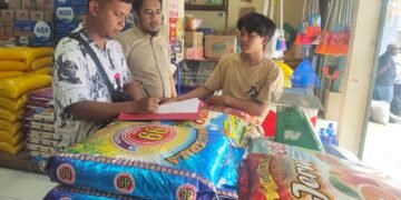 Polres Jayawijaya Lakukan Pengecekan Harga Beras di Retail Modern dan Pasar Tradisional Wamena
