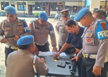Bidpropam Polda Papua Gelar Gaktibplin di Polresta Jayapura Kota
