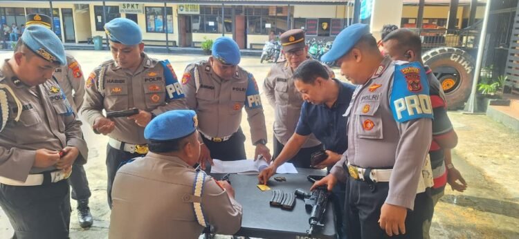 Bidpropam Polda Papua Gelar Gaktibplin di Polresta Jayapura Kota