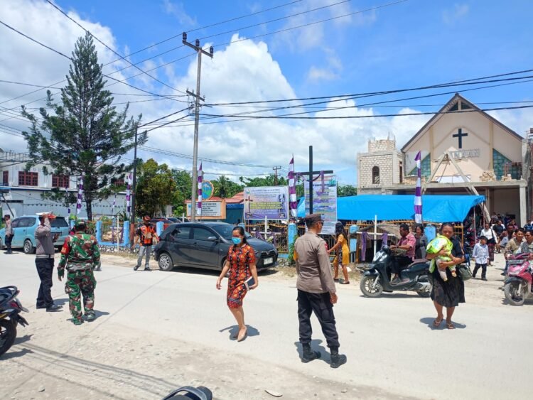 Rangkaian Perayaan Paskah, Kapolresta “Toleransi dan Kebersamaan Adalah Kunci Utama Kondusifitas Kamtibmas”