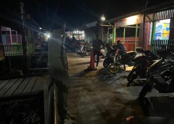Polres Asmat Pastikan Perayaan Malam Paskah di Kota Lumpur Berjalan Aman dan Damai