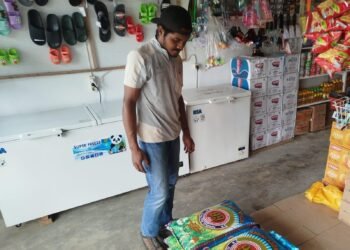 Sat Reskrim Polres Yalimo Cek Harga Bahan Pokok di Pasar Sentral Elelim