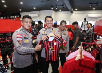 Wakapolda Papua Hadiri Peresmian Fasilitas Olahraga dan Rekreasi Kodaeral X di Jayapura