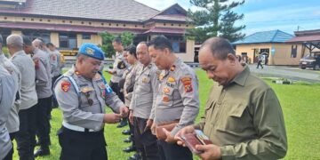 Penegakan Disiplin Internal, Bidpropam Polda Papua Laksanakan Gaktibplin dan Sosialisasi di Polres Jayapura dan KP3 Udara Sentani
