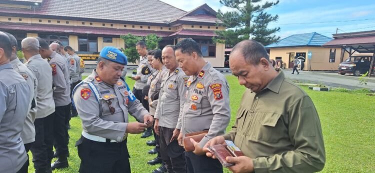 Penegakan Disiplin Internal, Bidpropam Polda Papua Laksanakan Gaktibplin dan Sosialisasi di Polres Jayapura dan KP3 Udara Sentani