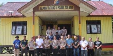 Kapolres Sarmi Kunjungi Polsek Tor Atas, Serap Aspirasi Tokoh Adat dan Kepala Kampung
