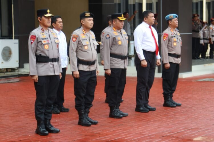 Polda Papua Gelar Upacara Hari Kesadaran Nasional di Mapolda Baru Koya Koso