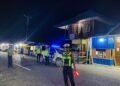 Patroli Blue Light Malam Minggu, Satlantas Polres Waropen Perkuat Keamanan dan Ketertiban Lalu Lintas