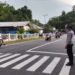 Satlantas Polres Waropen Intensifkan Strong Point Pagi, Wujudkan Lalu Lintas Aman dan Tertib