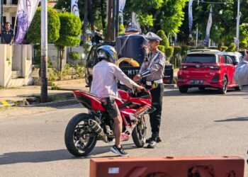 Tanamkan Kedisiplinan Dalam Berkendara, Sat Lantas Polresta Laksanakan Giat Hunting