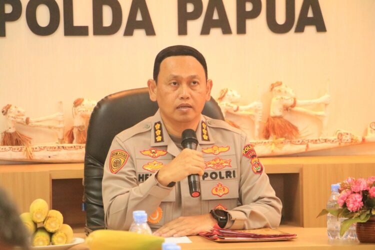 Optimalkan Persiapan, Polda Papua Gelar Rapat Penyerahan Jabatan Karo Ops Dan Pengantar Tugas 