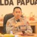Optimalkan Persiapan, Polda Papua Gelar Rapat Penyerahan Jabatan Karo Ops Dan Pengantar Tugas 
