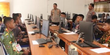 Pelaksanaan CAT Psikologi Taruna/i Akpol T.A. 2026 di Polda Papua Berjalan Lancar