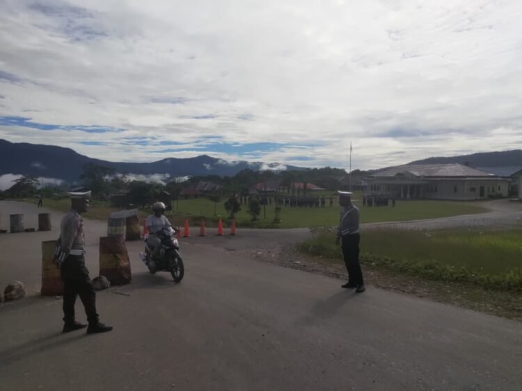Satlantas Mamberamo Tengah Edukasi Pengendara, Pelanggaran Masih Ditemukan
