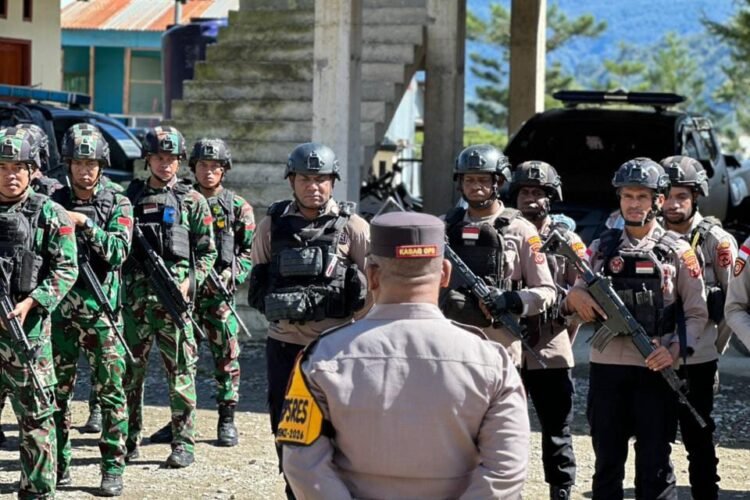 Peringati Hari Buruh, Gabungan TNI–Polri di Tolikara Pastikan Situasi Kamtibmas Aman dan Kondusif