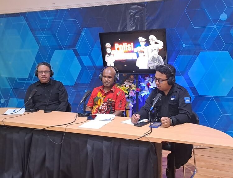 Melalui Dialog Interaktif, Polda Papua Ajak Media Jaga Ruang Informasi yang Sehat